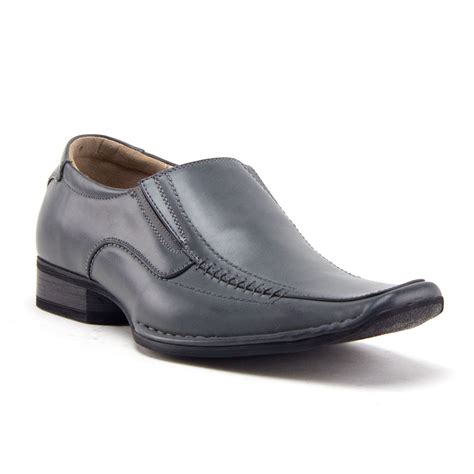 men's grey slip on shoes